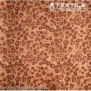 Подкладочная ткань цветная 7031D65C1 абстракция, коричнево-пудровый