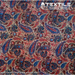 Подкладочная ткань цветная 9064D8C1 узор, пудровый