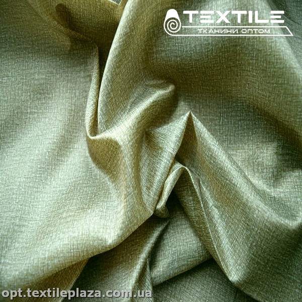 Подкладочная ткань цветная 8031D14C1 мешковина, темно-горчичный