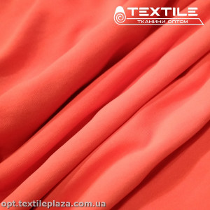 Трикотаж подкладочный 10696C11 розово-оранжевый