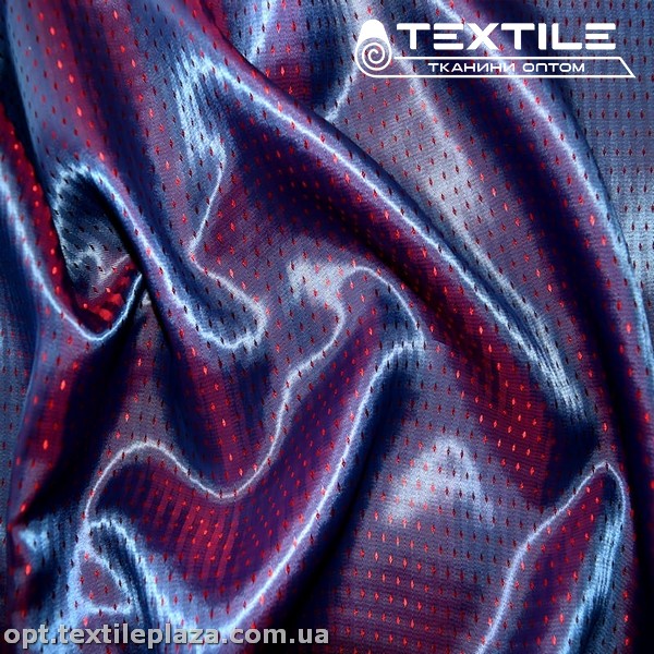 Подкладочная ткань Жаккард 4003D2C15 ромбик, сливовый