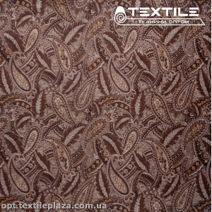 Подкладочная ткань цветная 16323D2C1 турецкий огурец, светло-коричневый