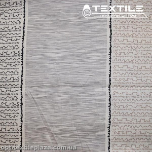 Сатин постельный цветной 1603D7C7 узор, светло-бежевый