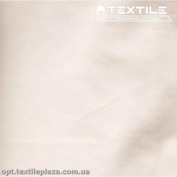 Сатин постельный однотонный 20260C1 белый (260 см)