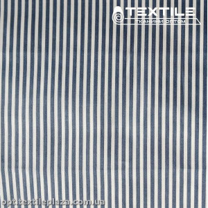 Сатин постельный цветной 1155D1C3 полоска серая, белый