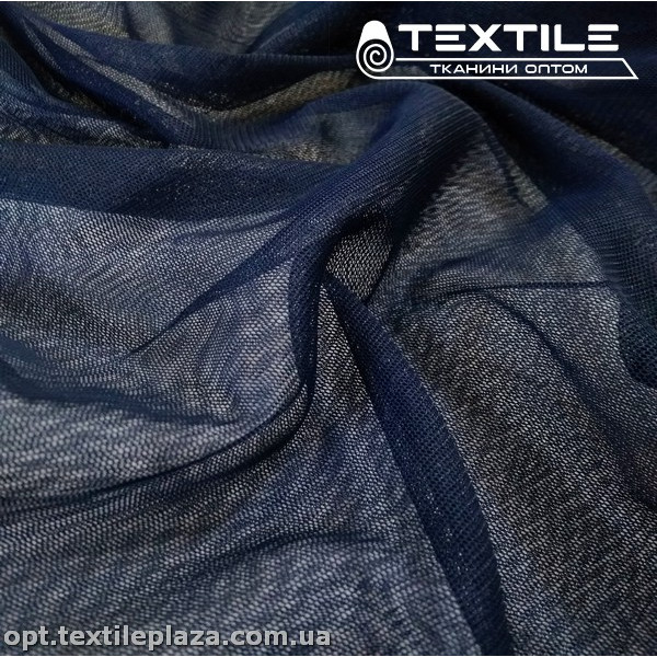 Сетка стрейч 3051C1 темно-синий