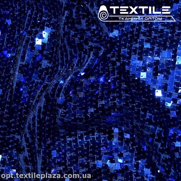 Сетка пайетки 3054D1C1 синий