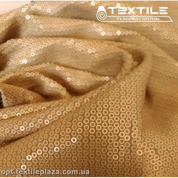 Сетка пайетки 9070D55C5 пудровый