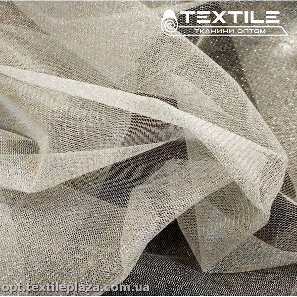 Сетка люрекс 5303D9C2 белый