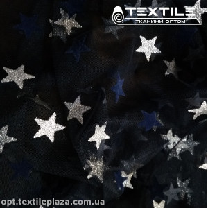 Сетка флок 3024D1C3 звезды, темно-синий