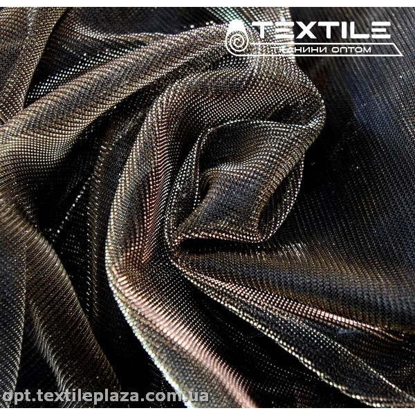 Сетка блик 1007D6C10 темное золото