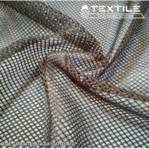 Сетка ажур 2267D2C5 серо-коричневый