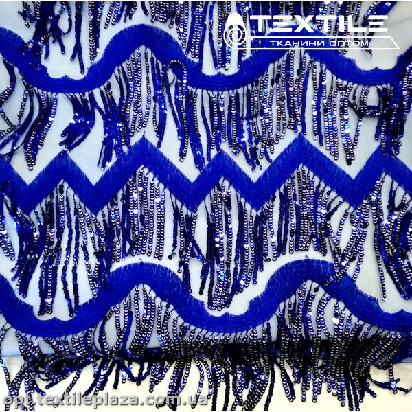 Сетка пайетки 3964D45C1 вышивка, электрик