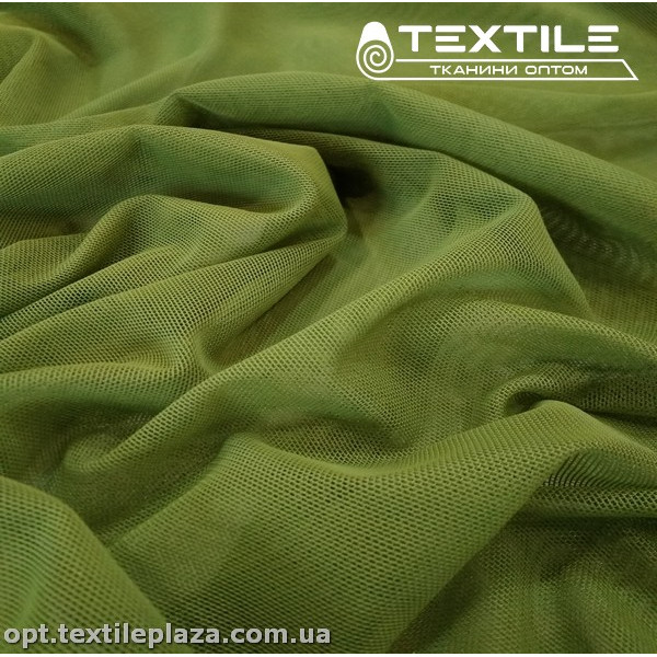 Сетка стрейч 91116C5 светло-оливковый