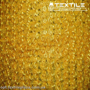 Сетка вышивка 88881D1C4 узор, желтый