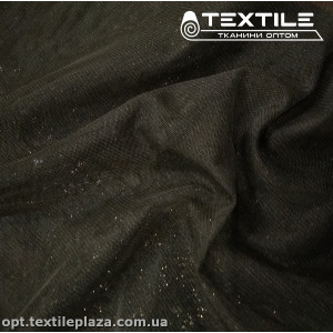 Сетка блестки 5250D10C32 черный