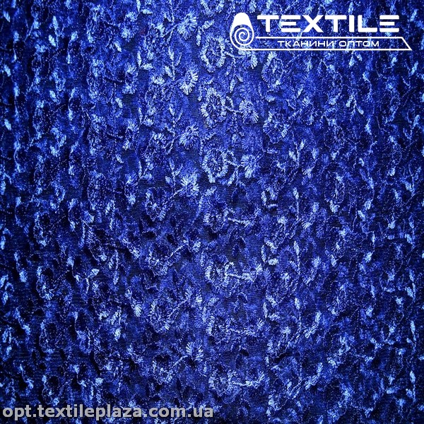 Сетка вышивка 19381D6C1 узор, электрик