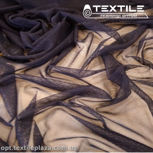 Сетка стрейч 11423C4 темно-синий