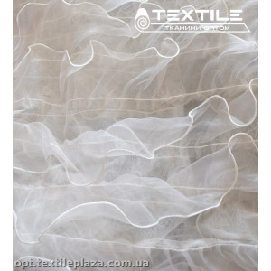 Сетка рюши 8987D5C1 белый