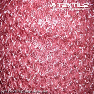 Сетка вышивка 19381D8C2 узор, розовый