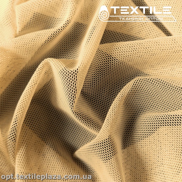 Сетка стрейч 4154C2 кремовый