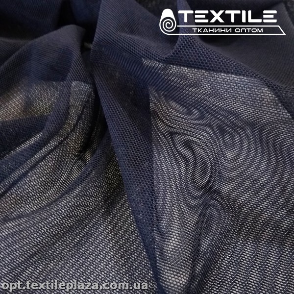 Сетка стрейч 23567C2 темно-синий