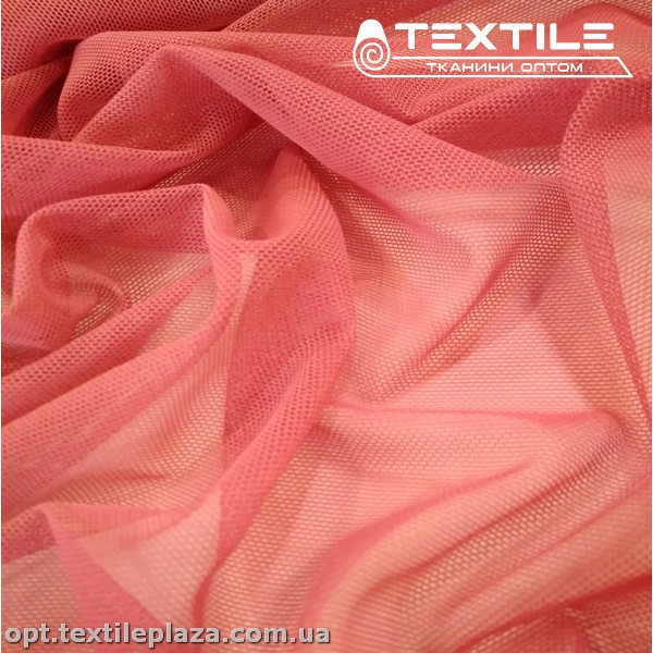 Сетка стрейч 90065C40 розовый