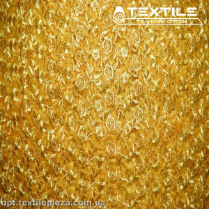 Сетка вышивка 19381D8C4 узор, желтый