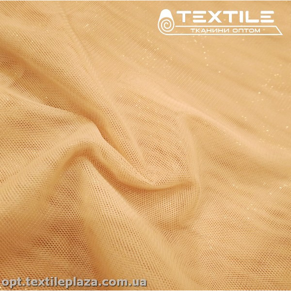 Сетка блестки 5250D10C4 кремовый