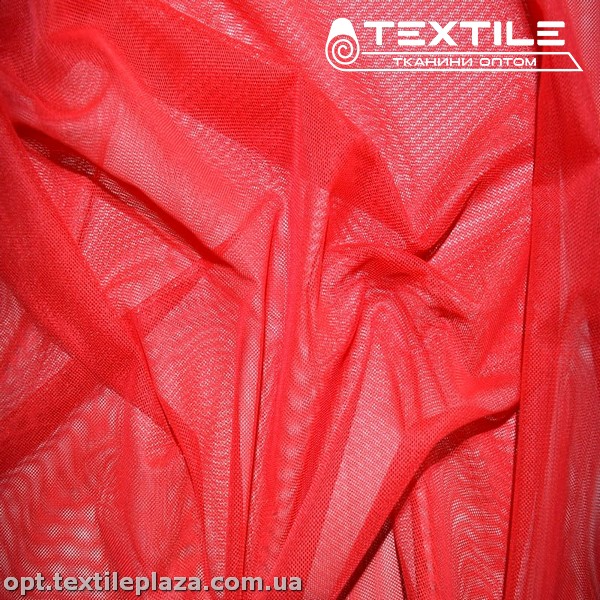 Сетка стрейч 19174C10 красный