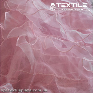 Сетка рюши 8987D5C3 розовый