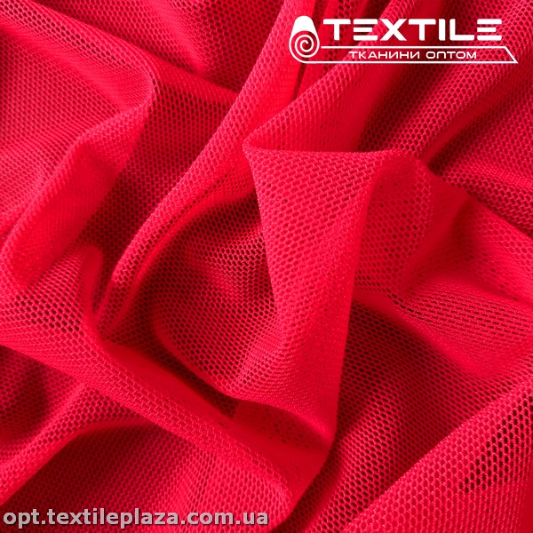Сетка стрейч 4154C4 красный