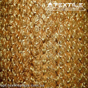 Сетка вышивка 19381D8C6 узор, холодное золото