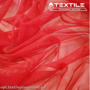 Сетка стрейч 90065C3 красный