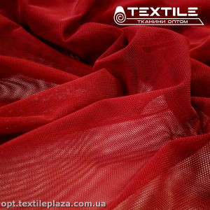 Сетка стрейч 23567C4 красно-бордовый