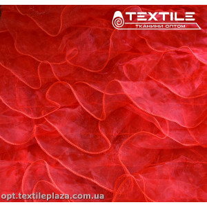 Сетка рюши 9122D1C4 красный