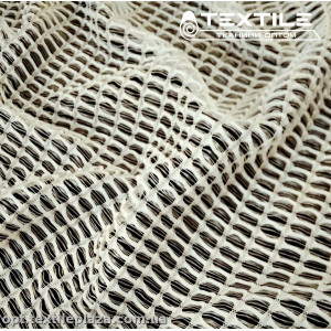 Сетка жаккард 12334D2C1 прорези, белый