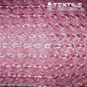 Сетка вышивка 5781D11C1 узор, светло-розовый