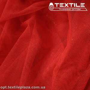 Сетка блестки 5250D10C20 красный