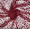 Сетка флок 4167D1C6 горошек, бордовый Сетка флок 4167D1C6 горошек, бордовый