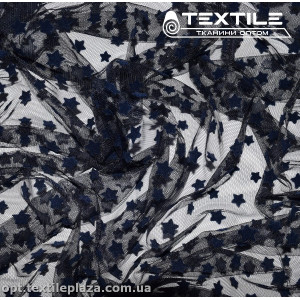 Сетка флок 4167D3C7 звезды, темно-синий