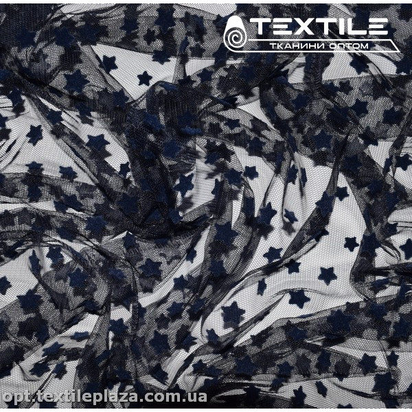 Сетка флок 4167D3C7 звезды, темно-синий