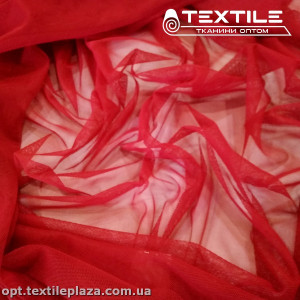 Сетка стрейч 8111C33 темно-красный