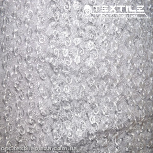 Сетка вышивка 88881D1C21 узор, белый