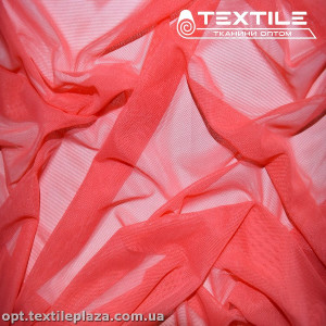 Сетка стрейч 6025C3 коралловый