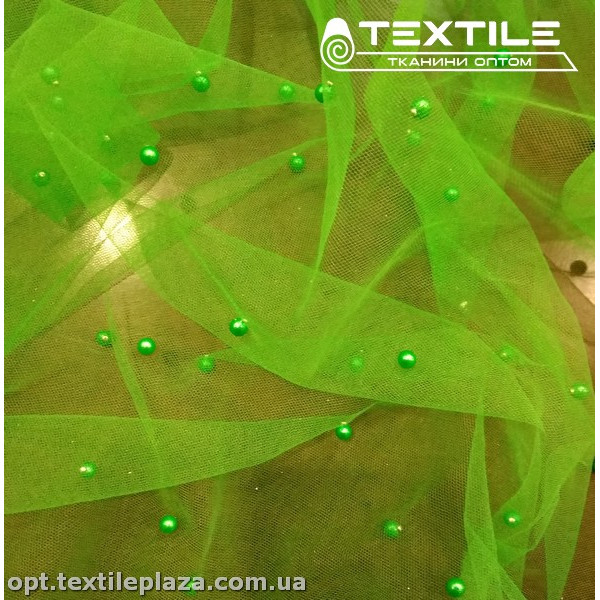 Сетка жемчуг 3240C5 ярко-зеленый
