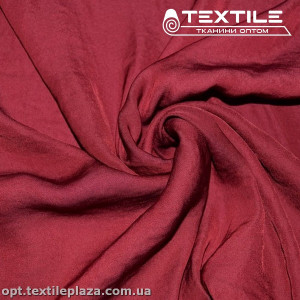 Мокрый шелк 2696C32 крэш, бордовый