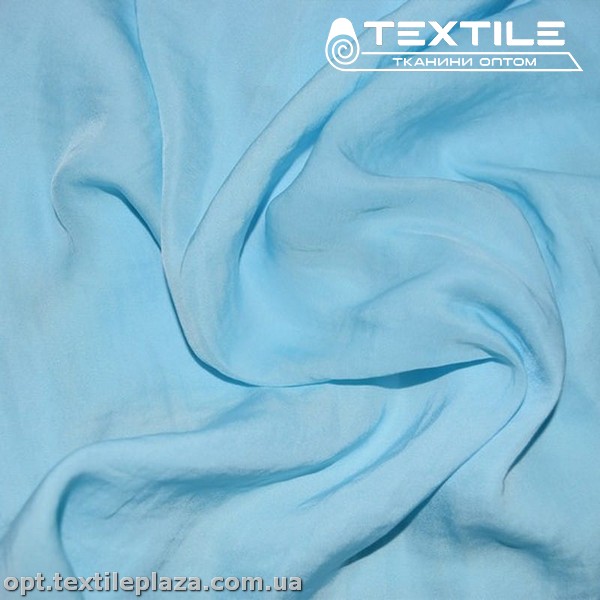 Мокрый шелк 2696C12 крэш, голубой