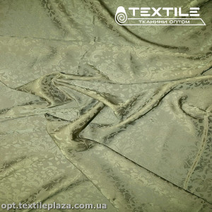 Шелк жаккард 2622 D2C13 хаки
