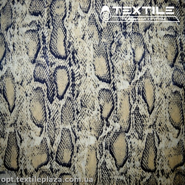 Шёлк Кобра цветной 10120D1C2 питон, бежевый